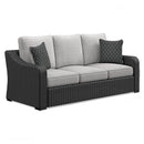 Beachcroft Outdoor Sofa with Cushion - Town Of Bargains Furniture - NY