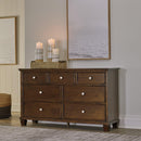 Danabrin Dresser and Mirror - Town Of Bargains Furniture - NY