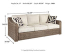 Beachcroft Outdoor Sofa with Cushion - Town Of Bargains Furniture - NY