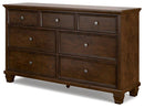 Danabrin Dresser and Mirror - Town Of Bargains Furniture - NY