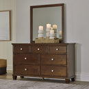 Danabrin Dresser and Mirror - Town Of Bargains Furniture - NY