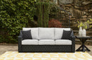Beachcroft Outdoor Sofa with Cushion - Town Of Bargains Furniture - NY