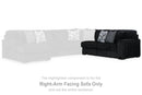 Midnight-Madness Sectional Sofa with Chaise - Town Of Bargains Furniture - NY