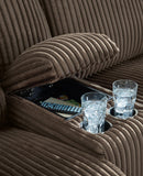 Top Tier Reclining Sectional with Chaise - Town Of Bargains Furniture - NY