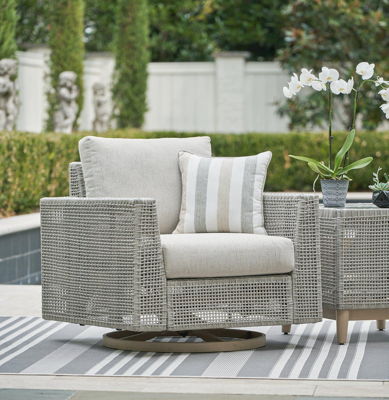 Seton Creek Outdoor Seating Set - Town Of Bargains Furniture - NY