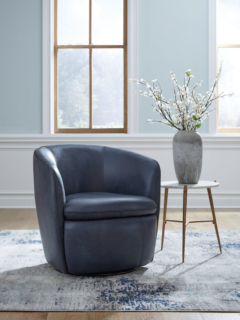 Kierreys Swivel Accent Chair - Town Of Bargains Furniture - NY