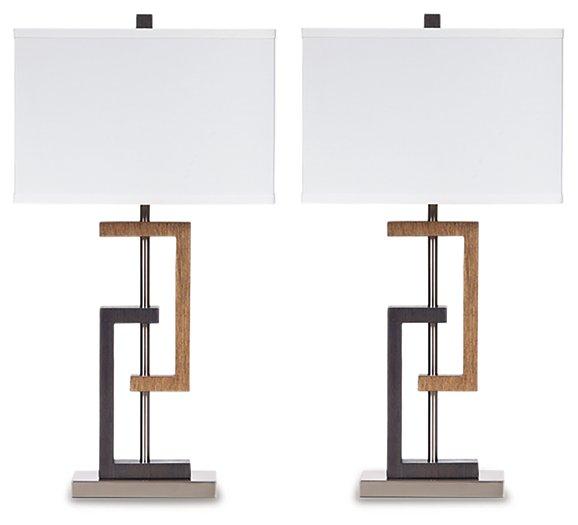 Syler Table Lamp (Set of 2) - Town Of Bargains Furniture - NY