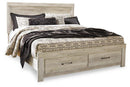 Bellaby Bed with 2 Storage Drawers - Town Of Bargains Furniture - NY