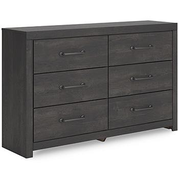 Hollivern Dresser and Mirror - Town Of Bargains Furniture - NY