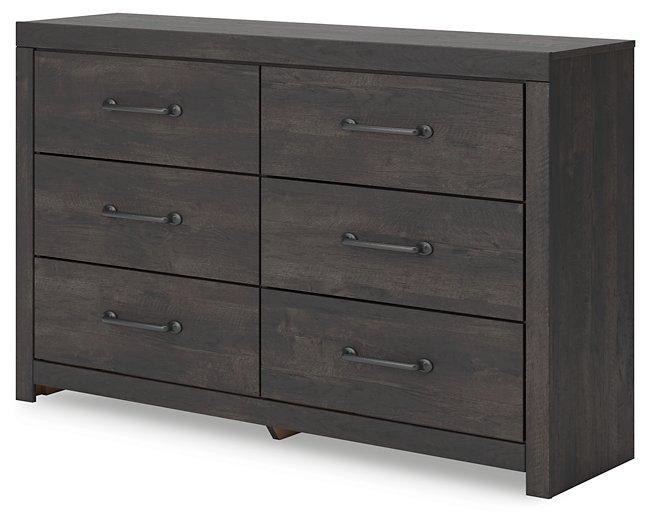 Hollivern Dresser and Mirror - Town Of Bargains Furniture - NY
