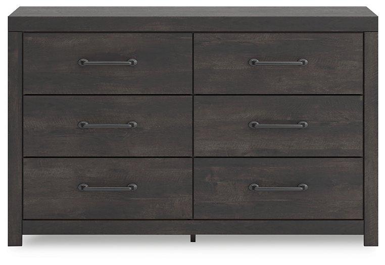 Hollivern Dresser and Mirror - Town Of Bargains Furniture - NY