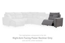 Modmax II Power Reclining Sectional with Audio Consoles - Town Of Bargains Furniture - NY