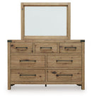 Ridgester Dresser and Mirror - Town Of Bargains Furniture - NY