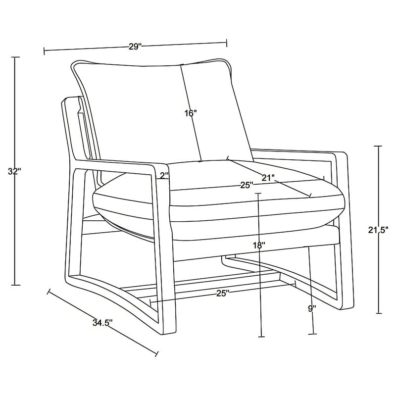 Geneva Accent Chairs - Town Of Bargains Furniture - NY