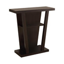 Evanna 2-shelf Console Table Cappuccino - Town Of Bargains Furniture - NY