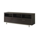 Casey 2-drawer Rectangular TV Console Cappuccino - Town Of Bargains Furniture - NY