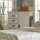 Franco 5-drawer Chest Antique White - Town Of Bargains Furniture - NY