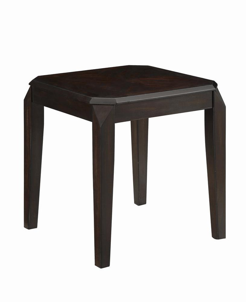 Baylor Square End Table Walnut