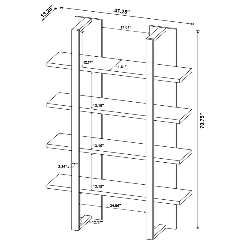 Danbrook Bookshelf - Town Of Bargains Furniture - NY