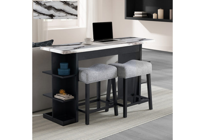 D3232Cst with 2 Stools - Town Of Bargains Furniture - NY