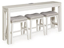 Robbinsdale Counter Height Dining Table and 3 Barstools Set - Town Of Bargains Furniture - NY