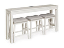 Robbinsdale Counter Height Dining Table and 3 Barstools Set - Town Of Bargains Furniture - NY