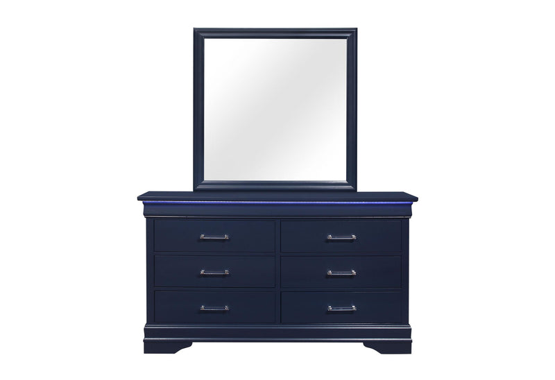 CHARLIE BLUE MIRROR - Town Of Bargains Furniture - NY