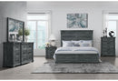 TATUM GREY QUEEN BED GROUP WITHOUT STORAGE - Town Of Bargains Furniture - NY