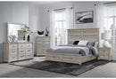 TATUM NATURAL QUEEN BED GROUP WITH STORAGE - Town Of Bargains Furniture - NY