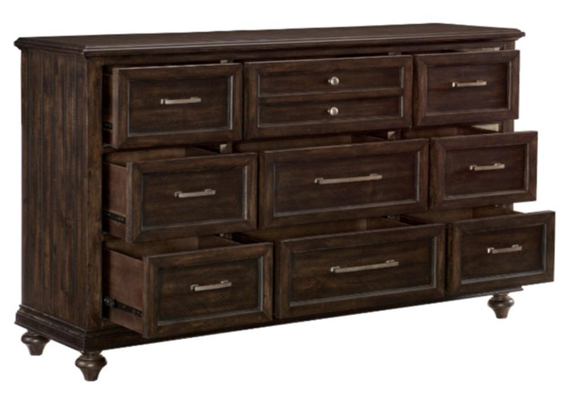 Homelegance Cardona Dresser in Driftwood Charcoal 1689-5