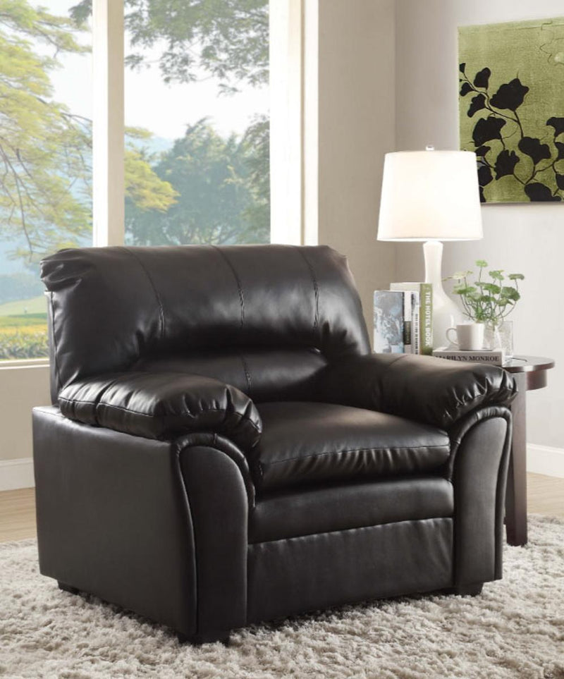 Homelegance Furniture Talon Chair in Black 8511BK-1