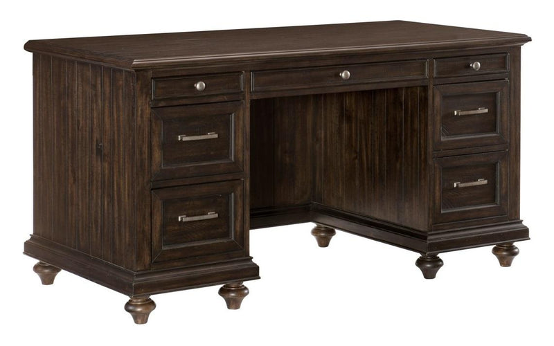 Homelegance Cardano Executive Desk in Charcoal 1689-17