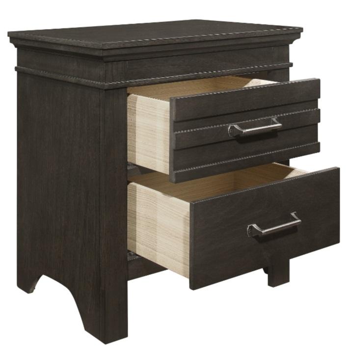 Homelegance Blaire Farm Nightstand in Saddle Brown Wood 1675-4