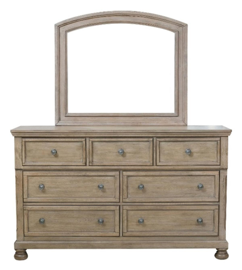 Bethel Mirror in Gray 2259GY-6 - Town Of Bargains Furniture - NY