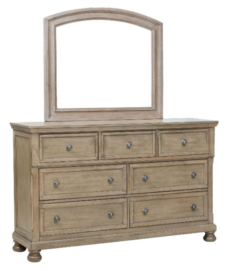 Bethel Mirror in Gray 2259GY-6 - Town Of Bargains Furniture - NY