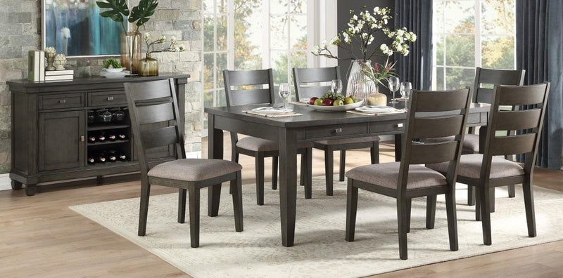 Baresford Side Chair in Gray (Set of 2) - Town Of Bargains Furniture - NY