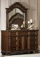 Catalonia Mirror in Cherry 1824-6 - Town Of Bargains Furniture - NY