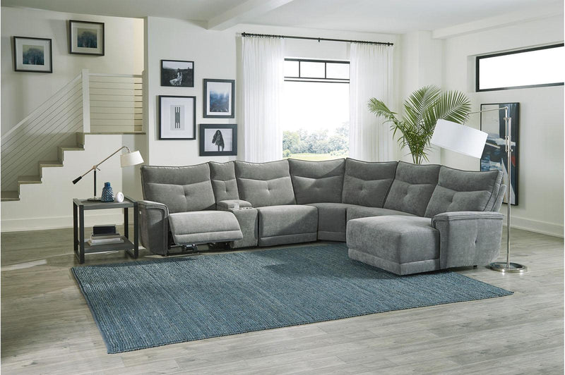 Tesoro Console in Dark Gray 9509DG-CN - Town Of Bargains Furniture - NY