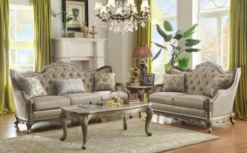 Florentina Sofa in Taupe 8412-3 - Town Of Bargains Furniture - NY