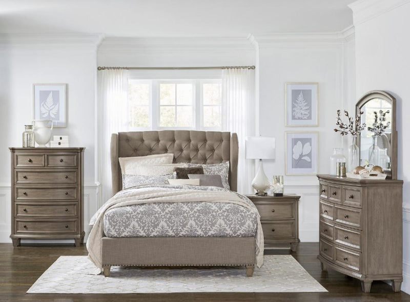Vermillion Dresser in Gray 5442-5 - Town Of Bargains Furniture - NY