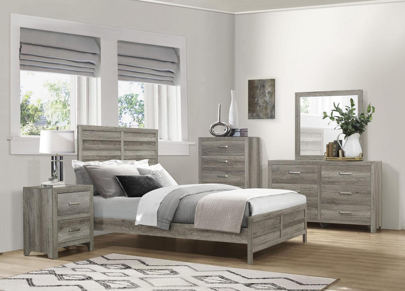 Mandan 6 Drawer Dresser in Weathered Gray 1910GY-5 - Town Of Bargains Furniture - NY