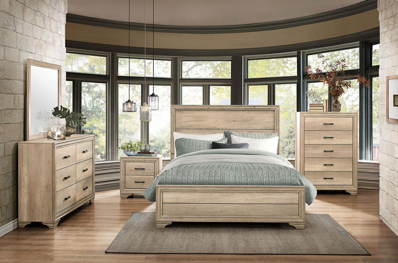 Lonan 5 Drawer Chest in Natural 1955-9 - Town Of Bargains Furniture - NY