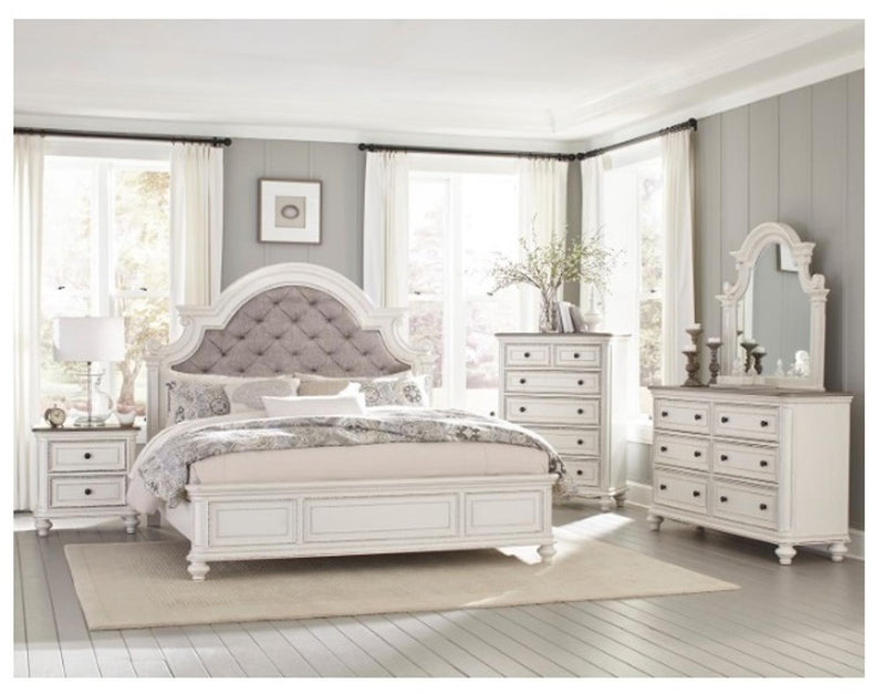 Baylesford Dresser in Two Tone 1624W-5 - Town Of Bargains Furniture - NY