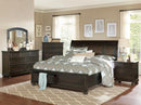 Begonia Queen Platform Bed in Gray 1718GY-1* - Town Of Bargains Furniture - NY