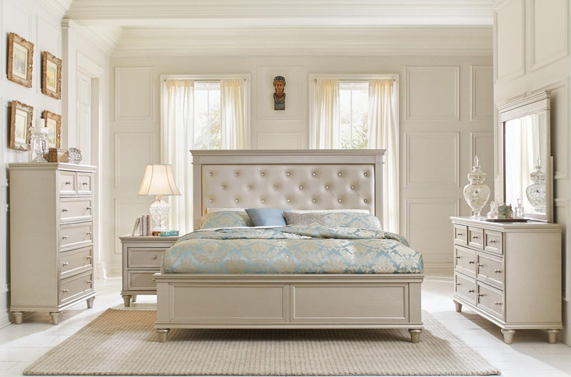 Celandine 7 Drawer Dresser in Silver 1928-5 - Town Of Bargains Furniture - NY