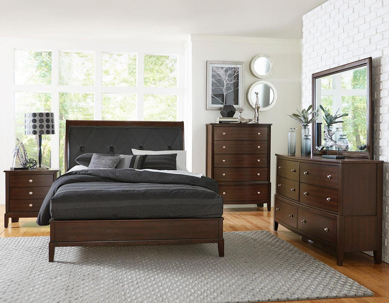 Cotterill 6 Drawer Dresser in Cherry 1730-5 - Town Of Bargains Furniture - NY