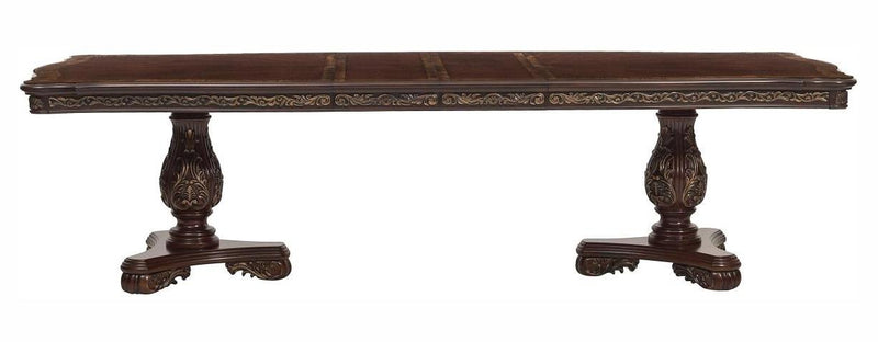 Deryn Park Dining Table in Dark Cherry 2243-114* - Town Of Bargains Furniture - NY