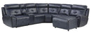 Avenue Left Side Reclining Chair in Navy 9469NVB-LR - Town Of Bargains Furniture - NY