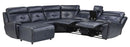 Avenue Right Side Reclining Chair in Navy 9469NVB-RR - Town Of Bargains Furniture - NY