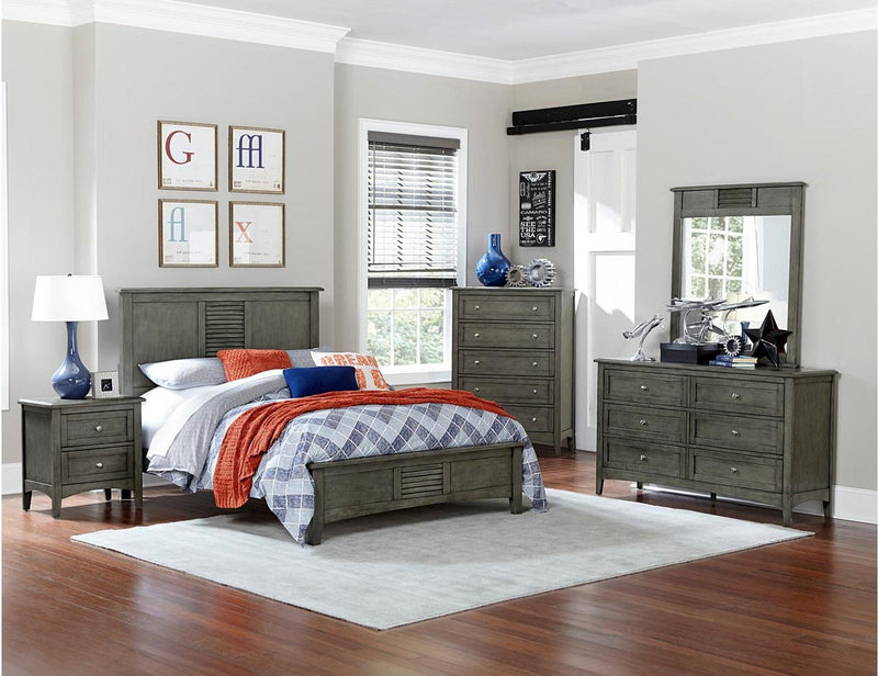 Garcia Mirror in Gray 2046-6 - Town Of Bargains Furniture - NY